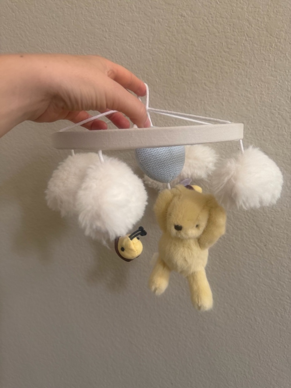 Pottery Barn Kids Winnie the Pooh crib mobile & arm